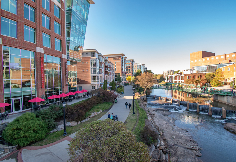 Greenville, SC to new Kimpton Hotel